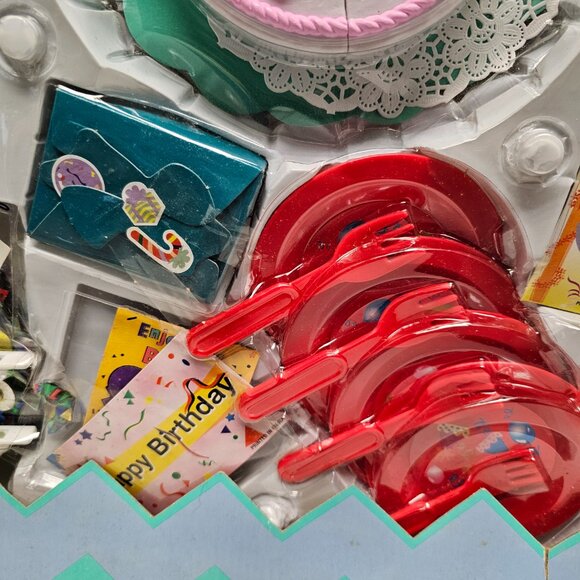 New Target Vintage Kool Toyz Toy Birthday Bash Set Kitchen Party Food 1999 90s - Picture 9 of 16